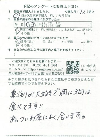 大好きで週に3日は食べています