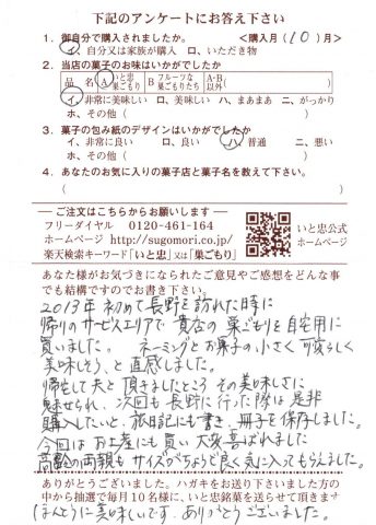 次回も長野に行った際は購入したいと旅日記にも書き冊子を保存しました